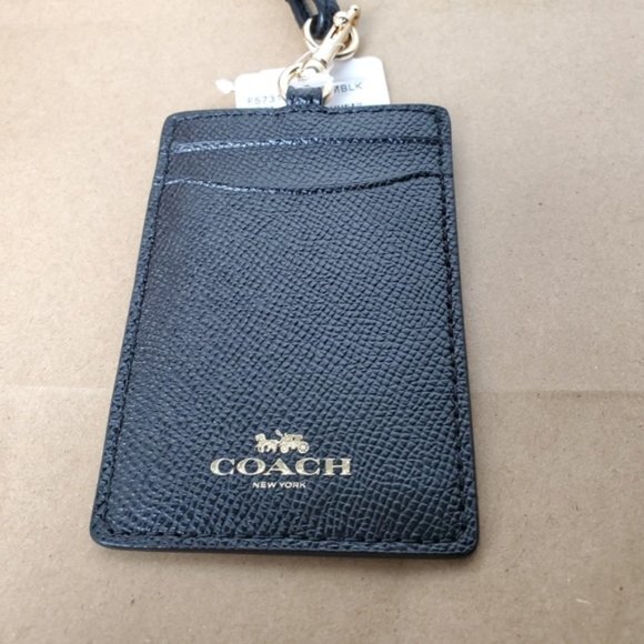 COACH ID CARD/CREDIT CARD HOLDER LANYARD - Picture 1 of 4